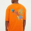 Trendyol Parent - Camiseta Estampada - Orange