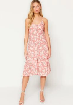 Trendyol Gewoontjes - Vestido Informal - Brown