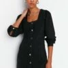 Trendyol Vestido Vaquero - Black