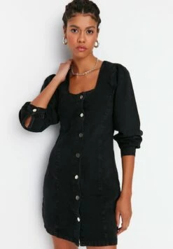 Trendyol Vestido Vaquero - Black