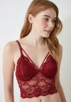 Trendyol Sujetador Con Aros - Burgundy