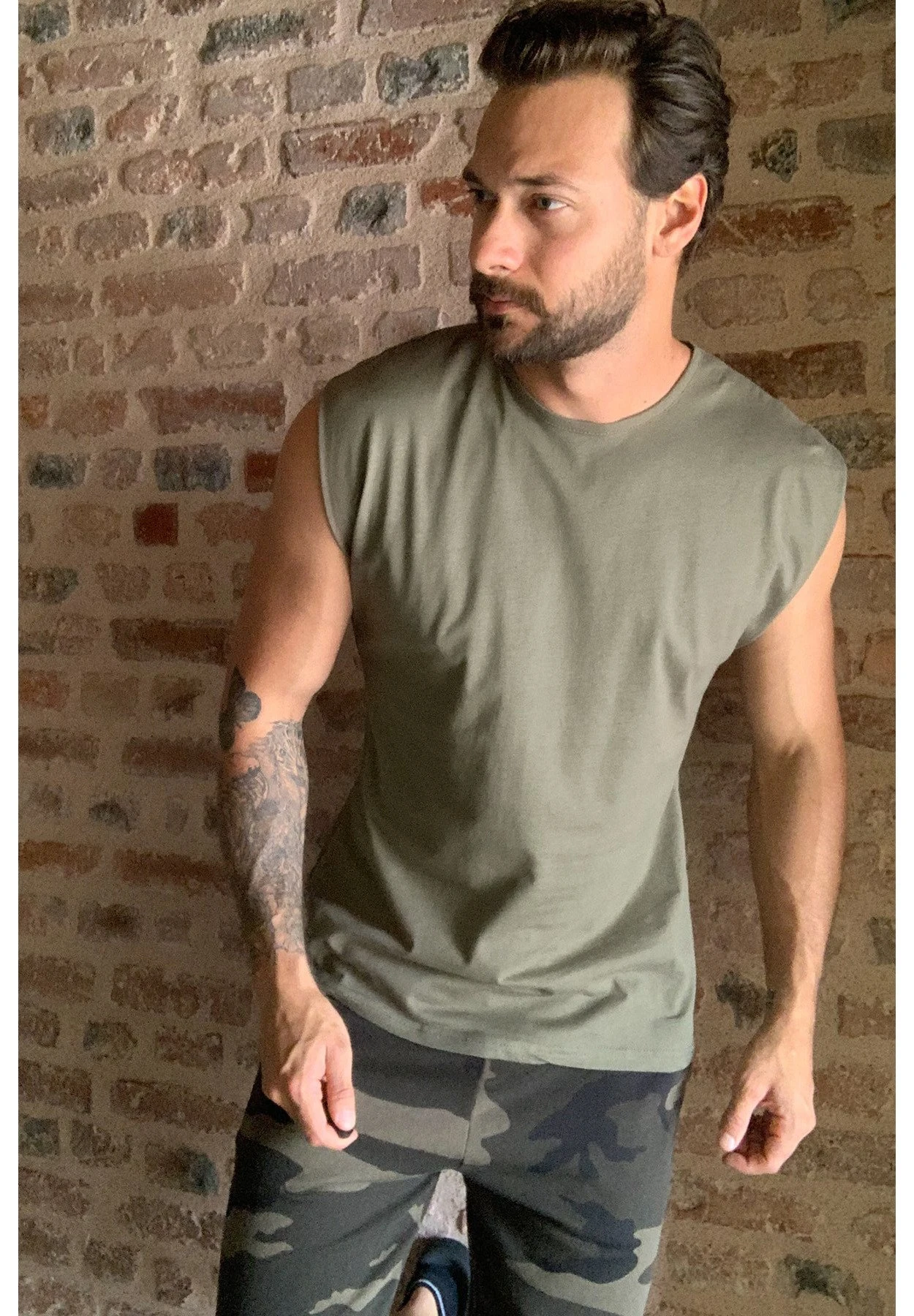 Trendyol Tmnss20Al0067 - Top - Green - Imagen 5