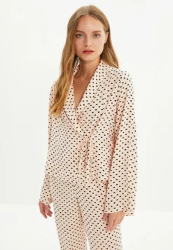 Trendyol Set Parent - Pijama - Pink