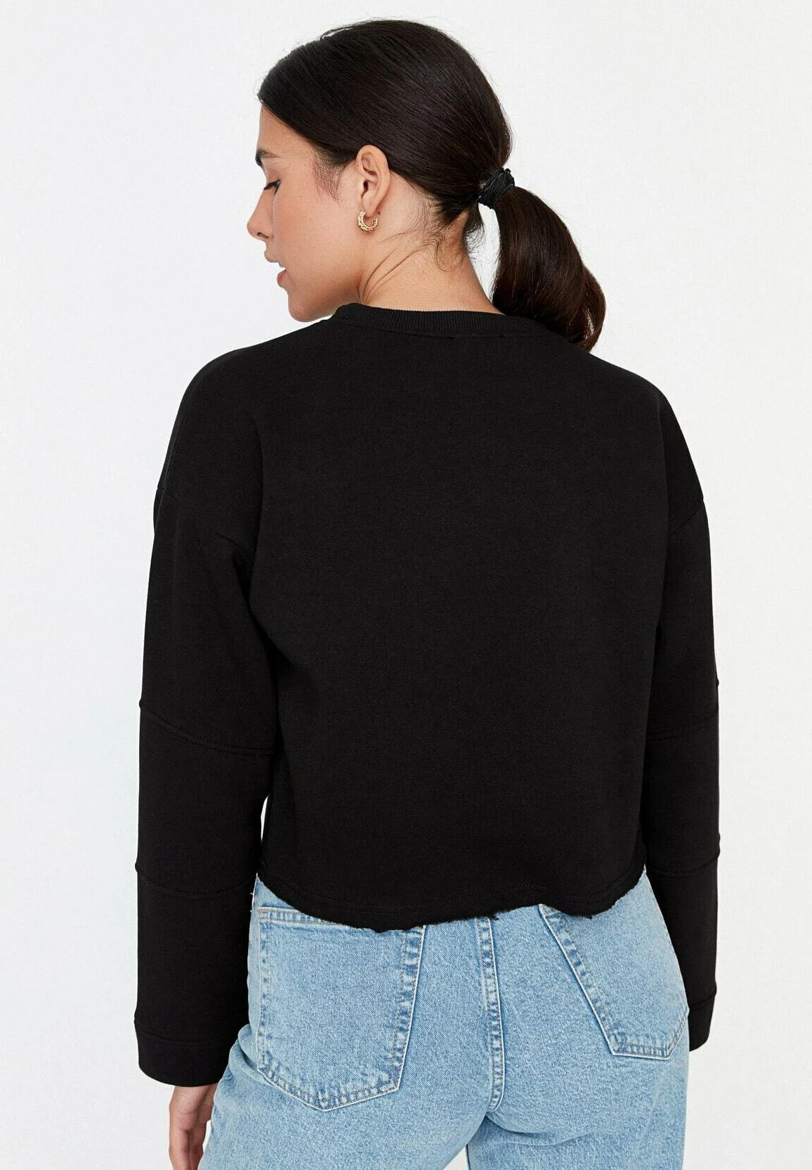 Trendyol Gewoontjes - Sudadera - Black - Imagen 2