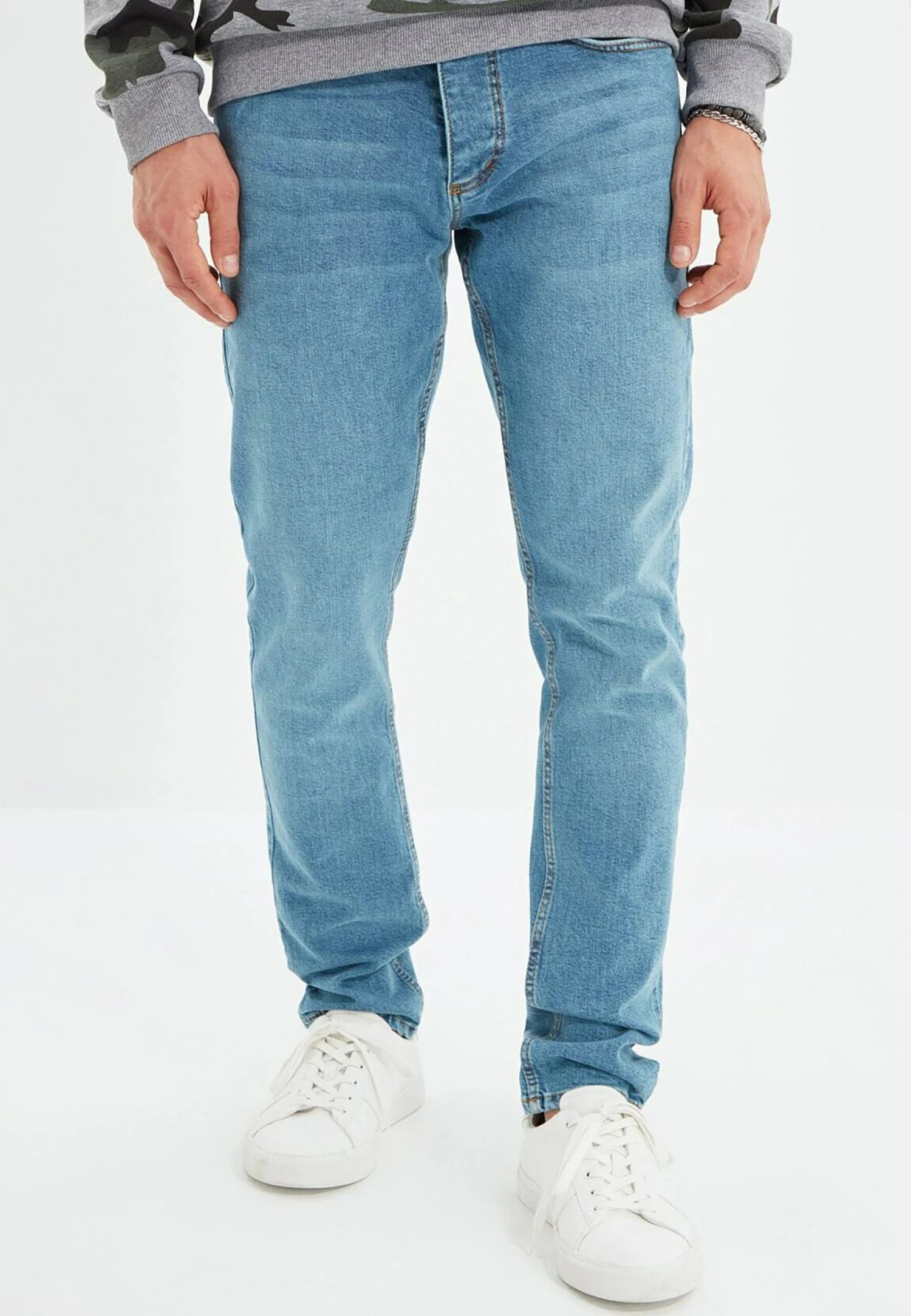 Trendyol Vaqueros Rectos - Blue