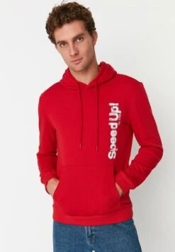 Trendyol Jersey Con Capucha - Red