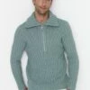 Trendyol Jersey De Punto - Turquoise