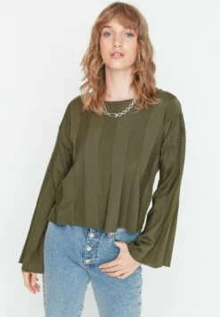 Trendyol Jersey De Punto - Khaki