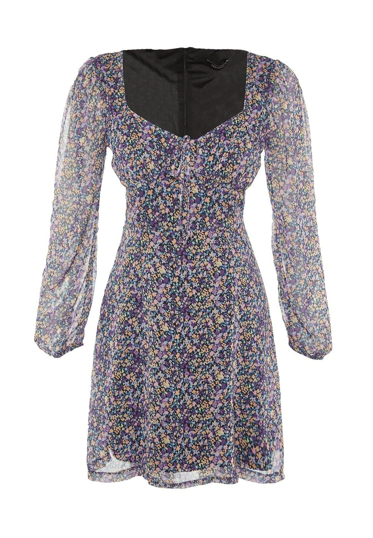 Trendyol Vestido Informal - White - Imagen 7