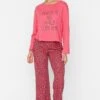 Trendyol Set - Pijama - Mottled Pink