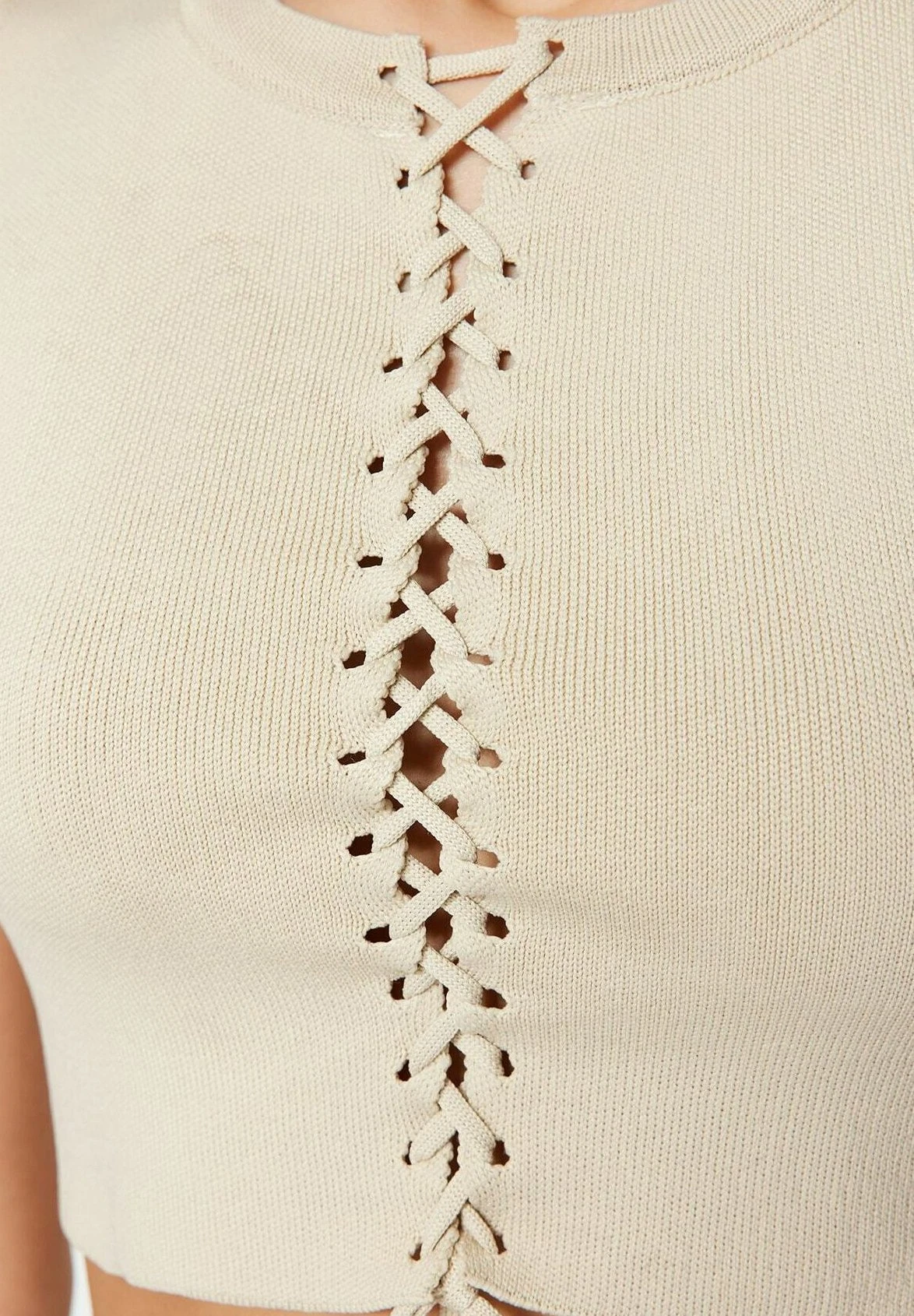 Trendyol Top - Beige - Imagen 3