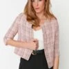 Trendyol Chaqueta De Punto - Pink