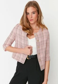 Trendyol Chaqueta De Punto - Pink