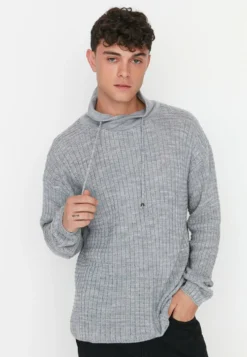 Trendyol Jersey De Punto - Gray