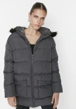 Trendyol Abrigo De Invierno - Gray