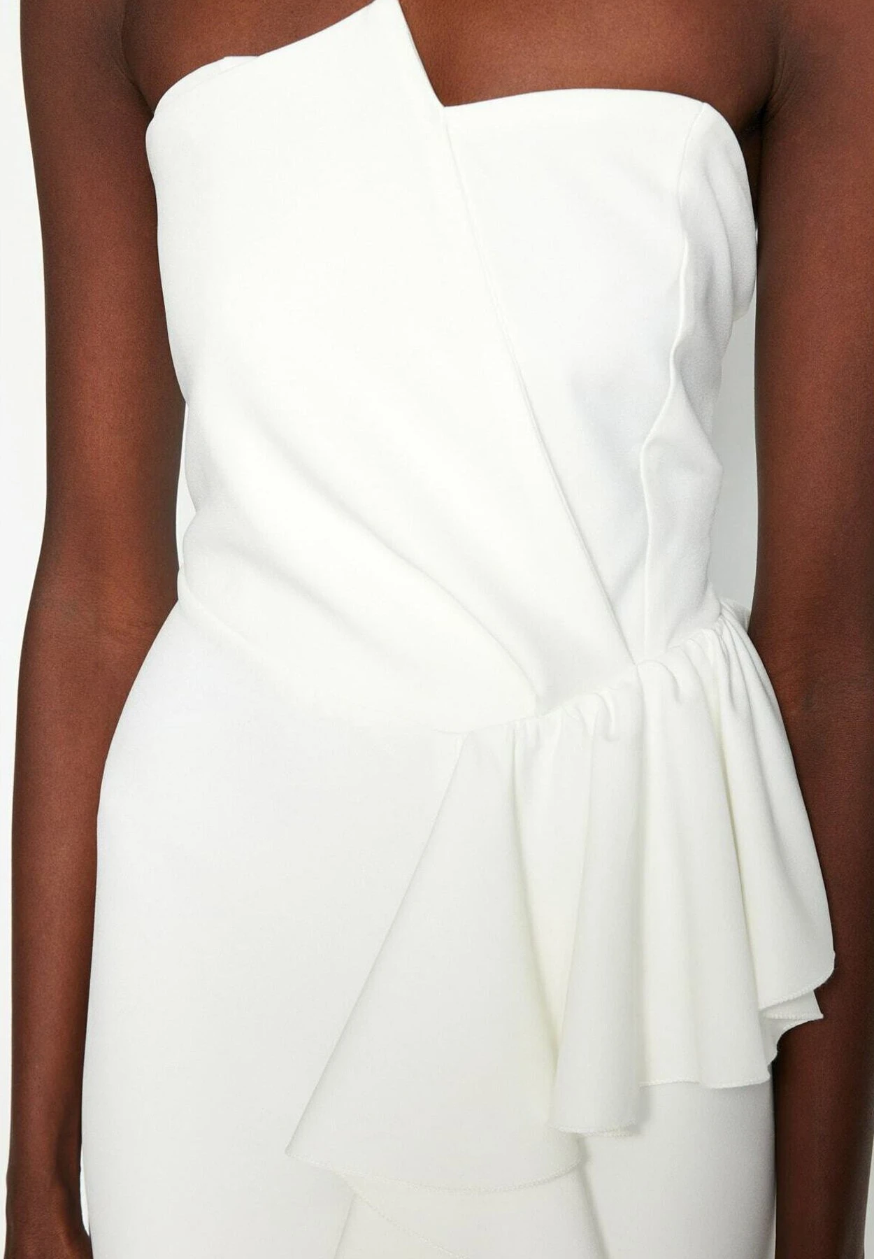 Trendyol Evening- Vestido De Fiesta - Cream - Imagen 4