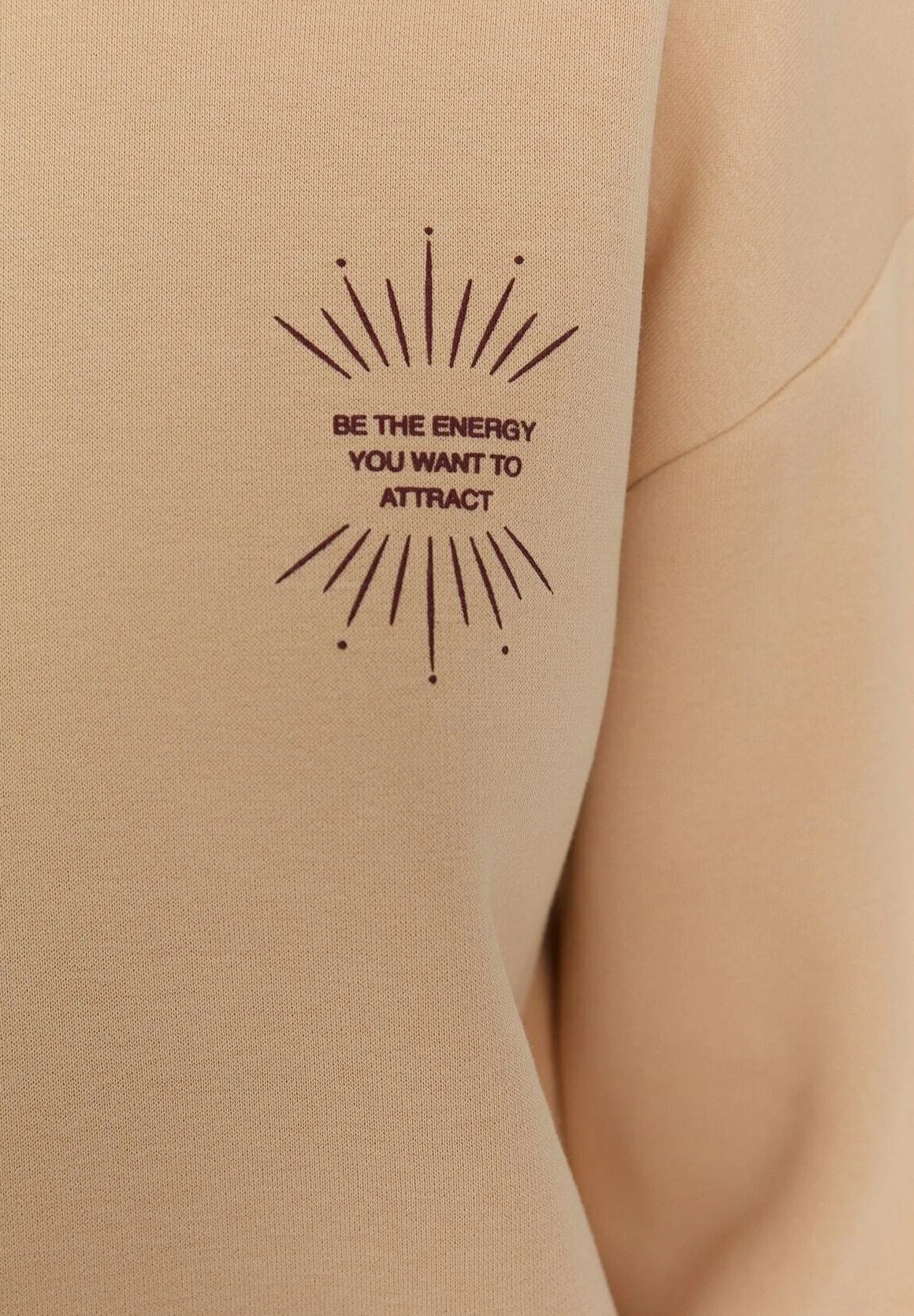 Trendyol Casual&Comfort - Sudadera - Beige - Imagen 5