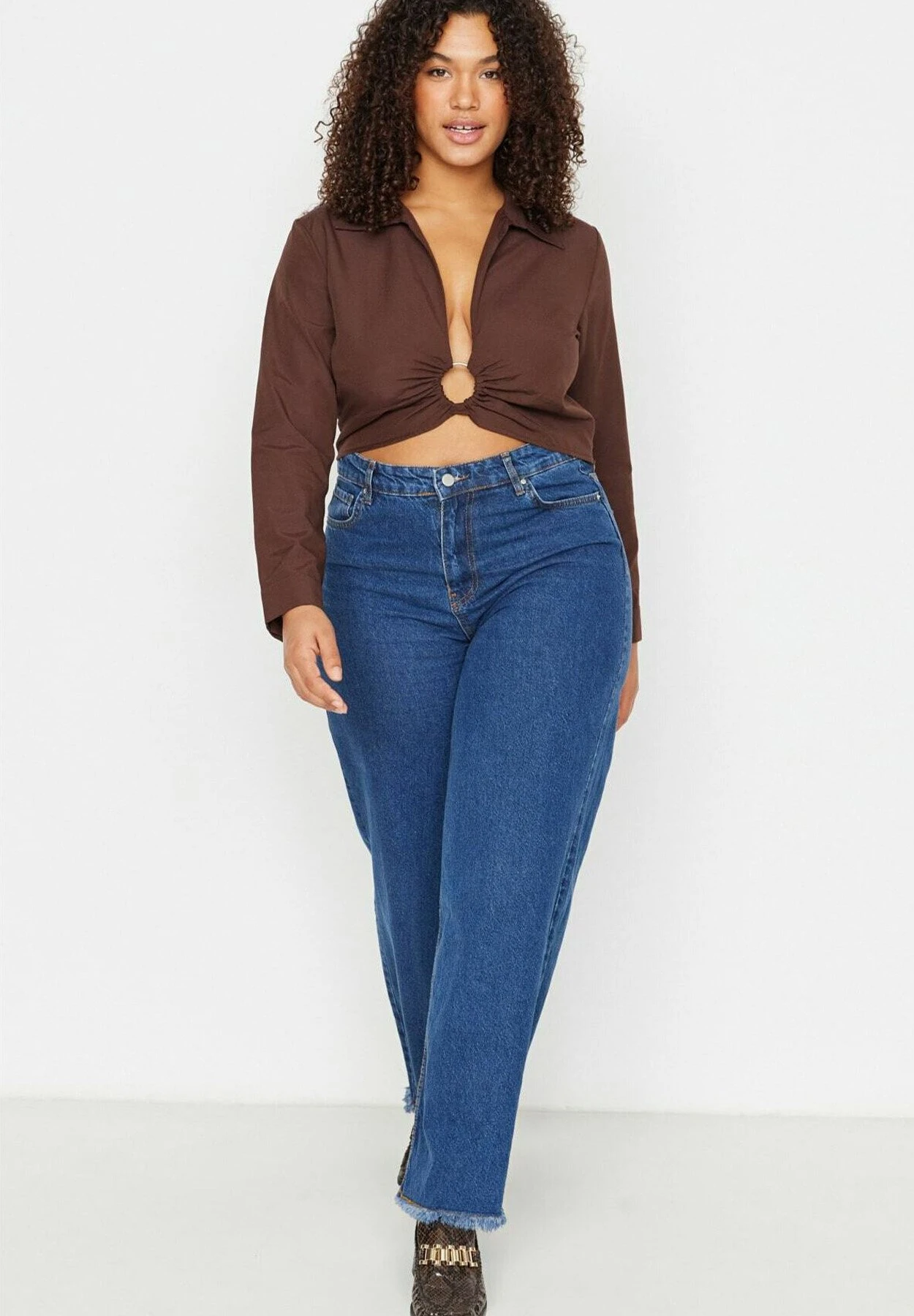 Plus Size- Vaqueros Rectos - Blue - Imagen 2