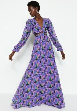 Trendyol Vestido Largo - Pink