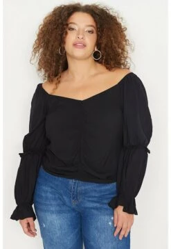 Grande Taille Agenda - Blusa - Black