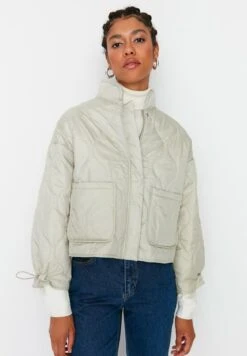 Trendyol Chaqueta De Entretiempo - Khaki