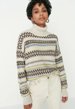 Trendyol Jersey De Punto - Beige