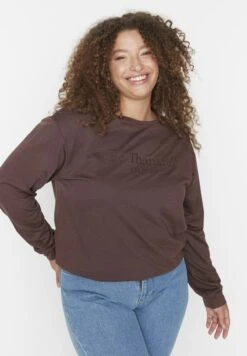 Plus Size - Sudadera - Brown