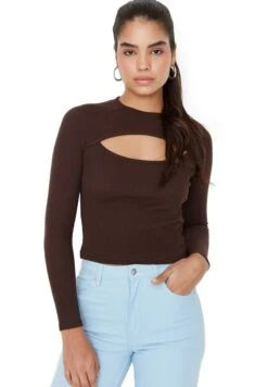 Trendyol 2 Pack- Blusa - Brown
