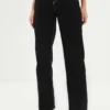 Trendyol Vaqueros Bootcut - Black