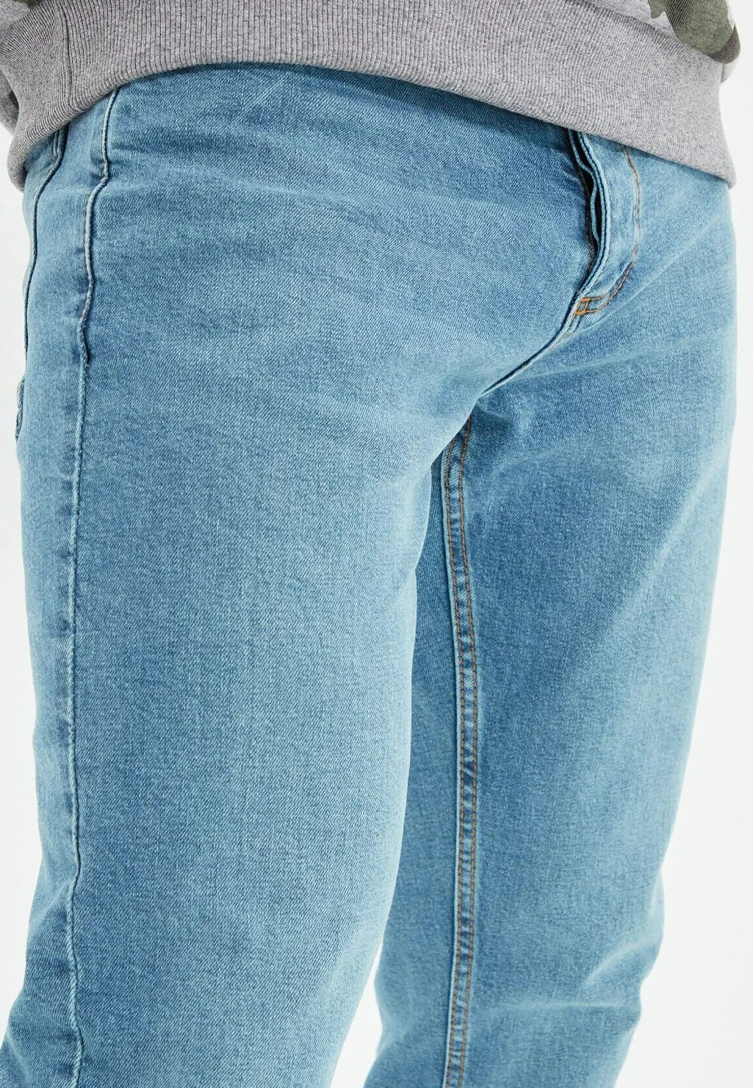 Trendyol Vaqueros Rectos - Blue - Imagen 5