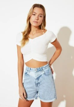 Trendyol Shorts Vaqueros - Blue