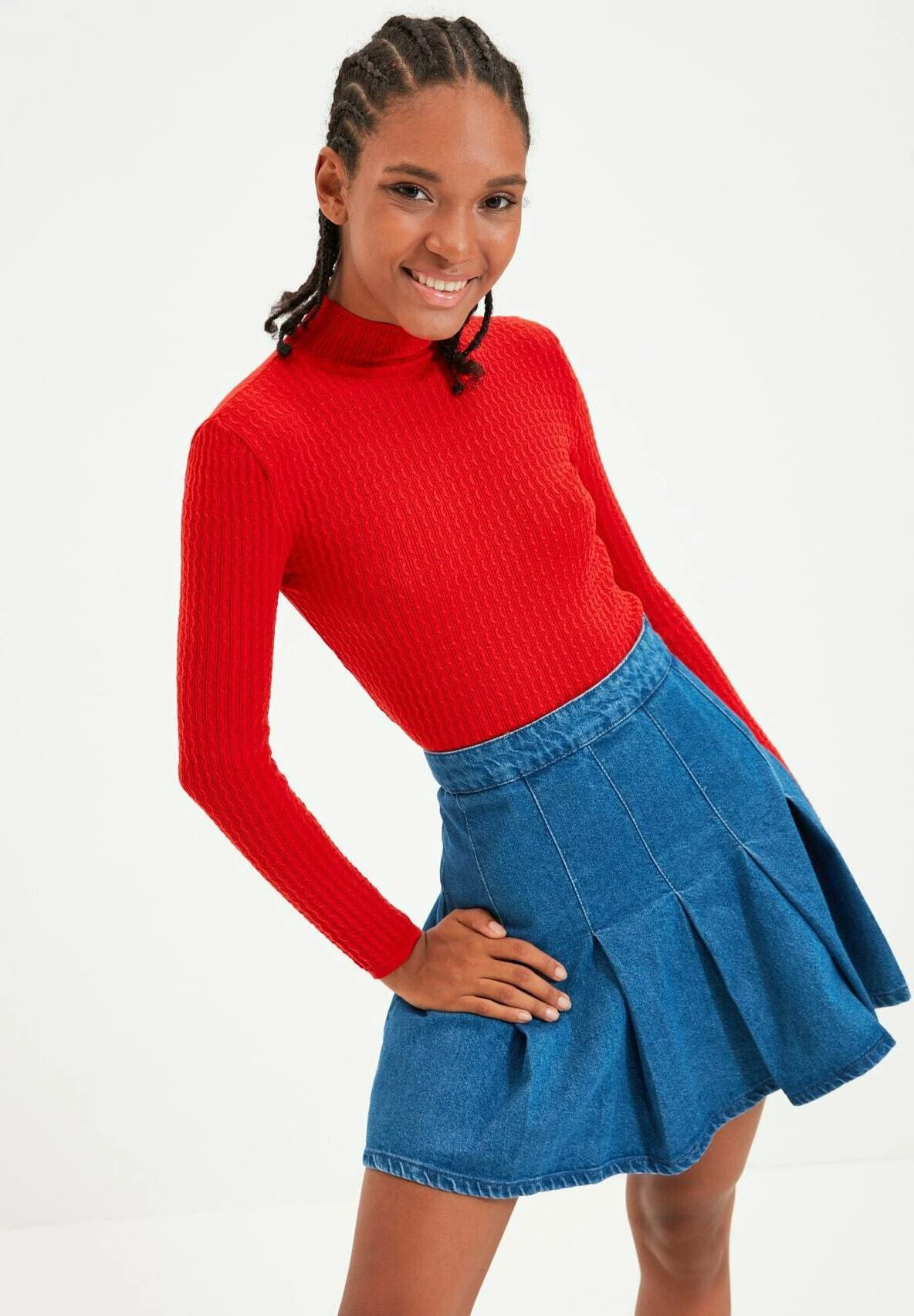 Trendyol Jersey De Punto - Red