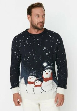 Trendyol Christmas - Jersey De Punto - White
