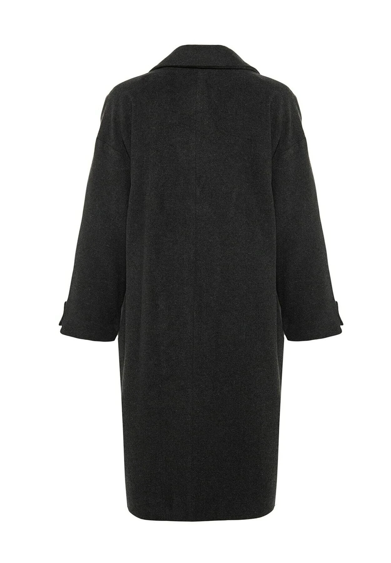 Plus Size - Abrigo Clásico - Gray - Imagen 7