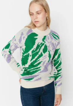 Trendyol Jersey De Punto - Cream