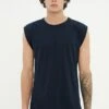 Trendyol Tmnss20Al0067 - Top - Navy Blue