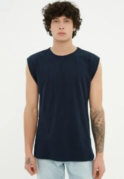 Trendyol Tmnss20Al0067 - Top - Navy Blue