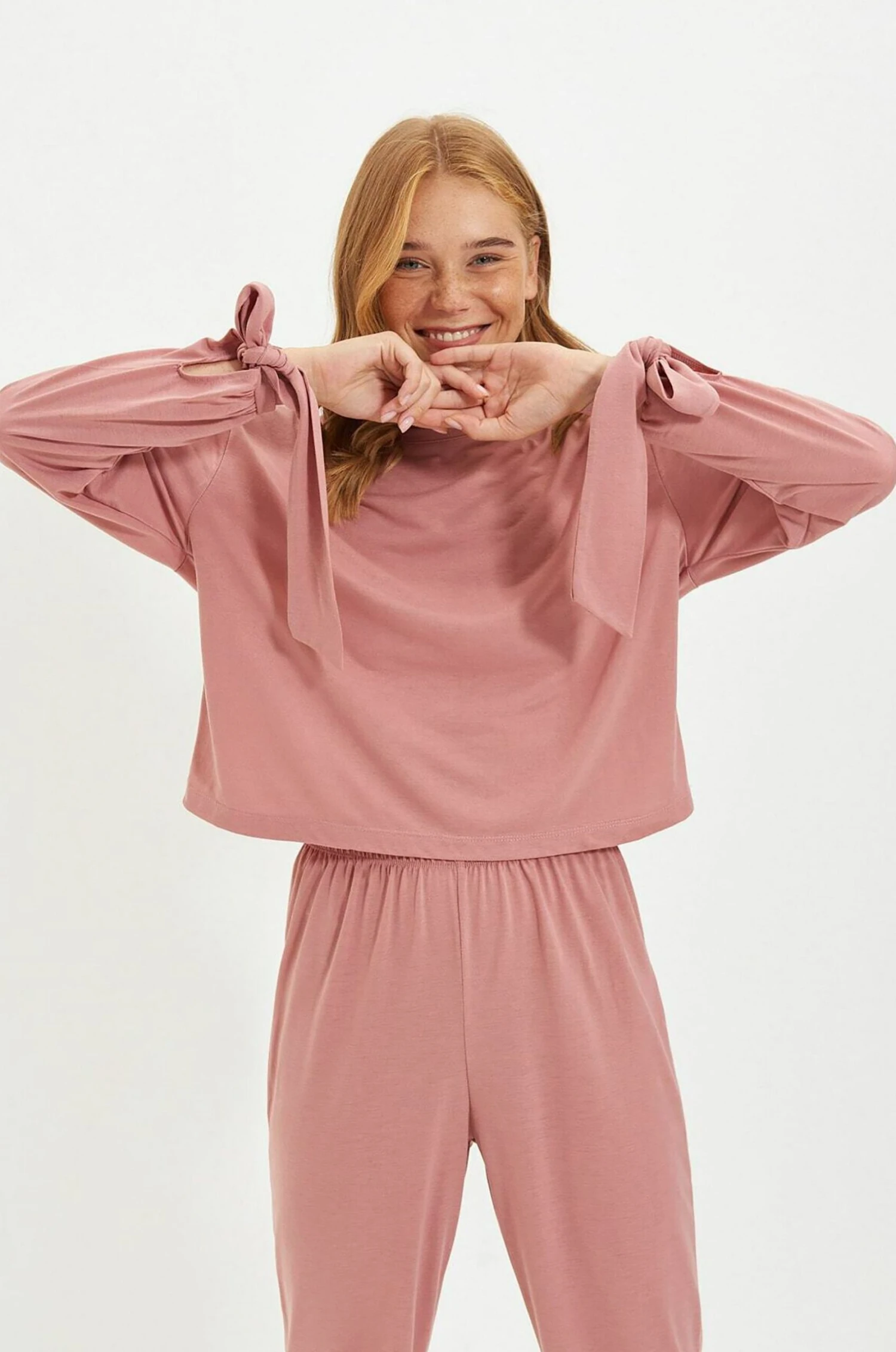 Trendyol Pijama - Pink - Imagen 4