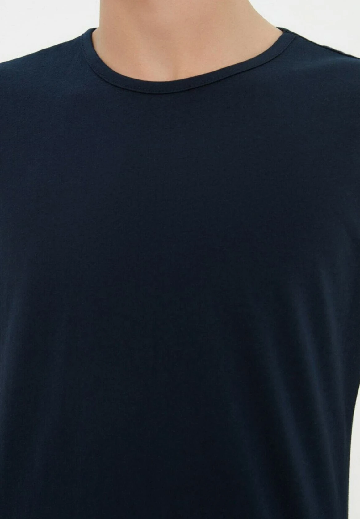 Trendyol Tmnss20Al0067 - Top - Navy Blue - Imagen 4