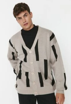 Trendyol Chaqueta De Punto - Beige