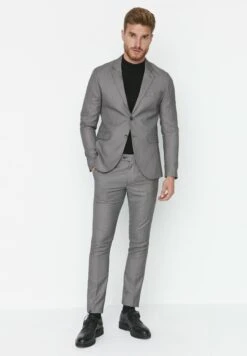 Trendyol Pantalón De Traje - Gray