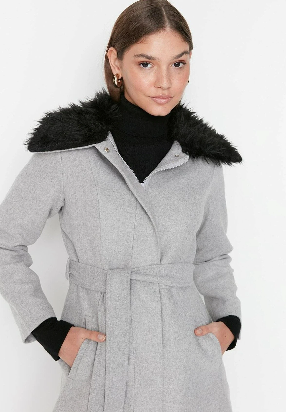 Modest- Abrigo Clásico - Grey - Imagen 5