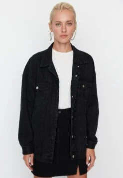 Trendyol Chaqueta Vaquera - Black
