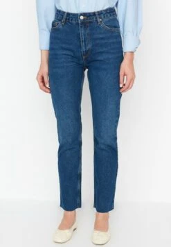Trendyol Gewoontjes - Vaqueros Slim Fit - Blue