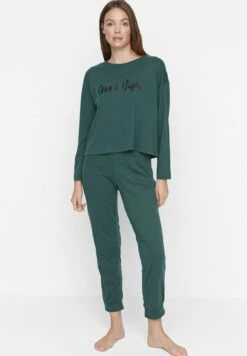 Trendyol Set - Pijama - Green