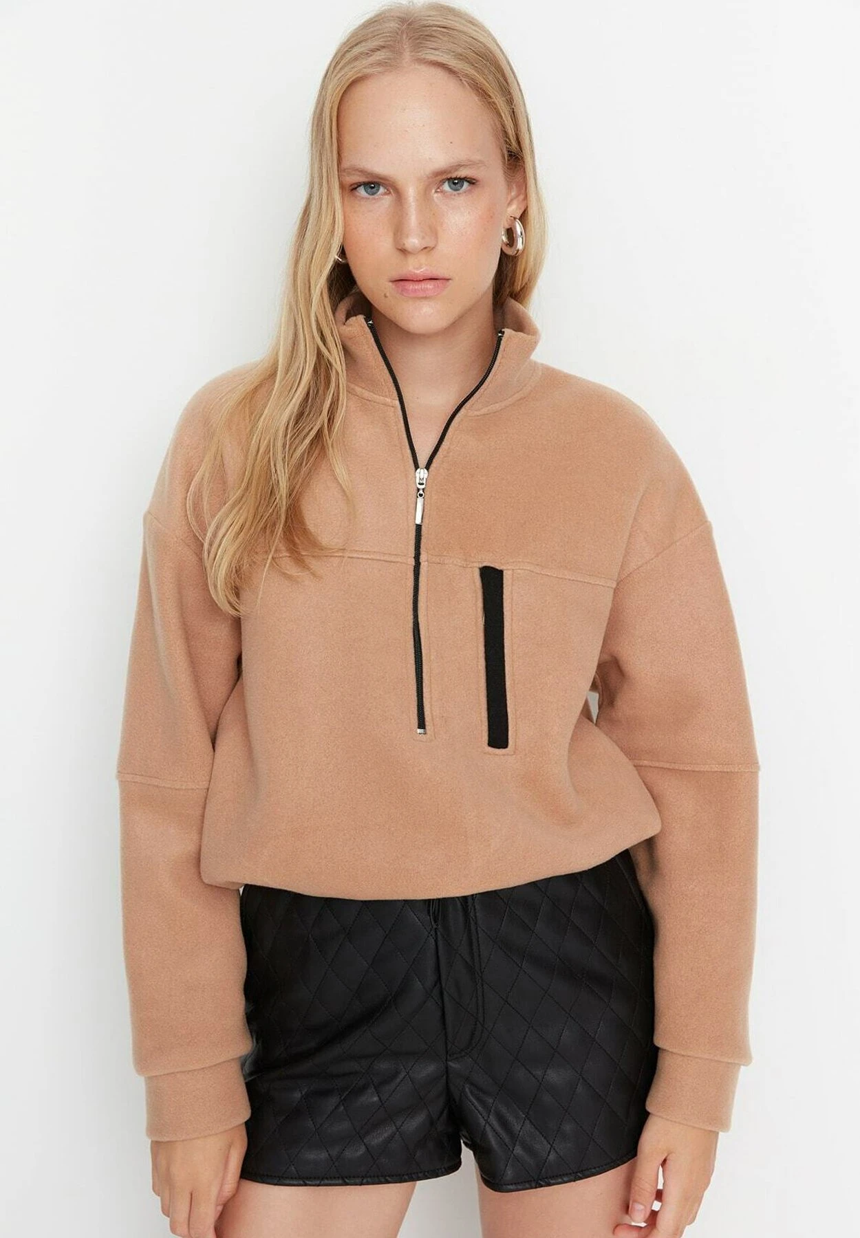 Trendyol Sudadera - Navy Blue - Imagen 3