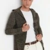 Trendyol Chaqueta De Punto - Brown