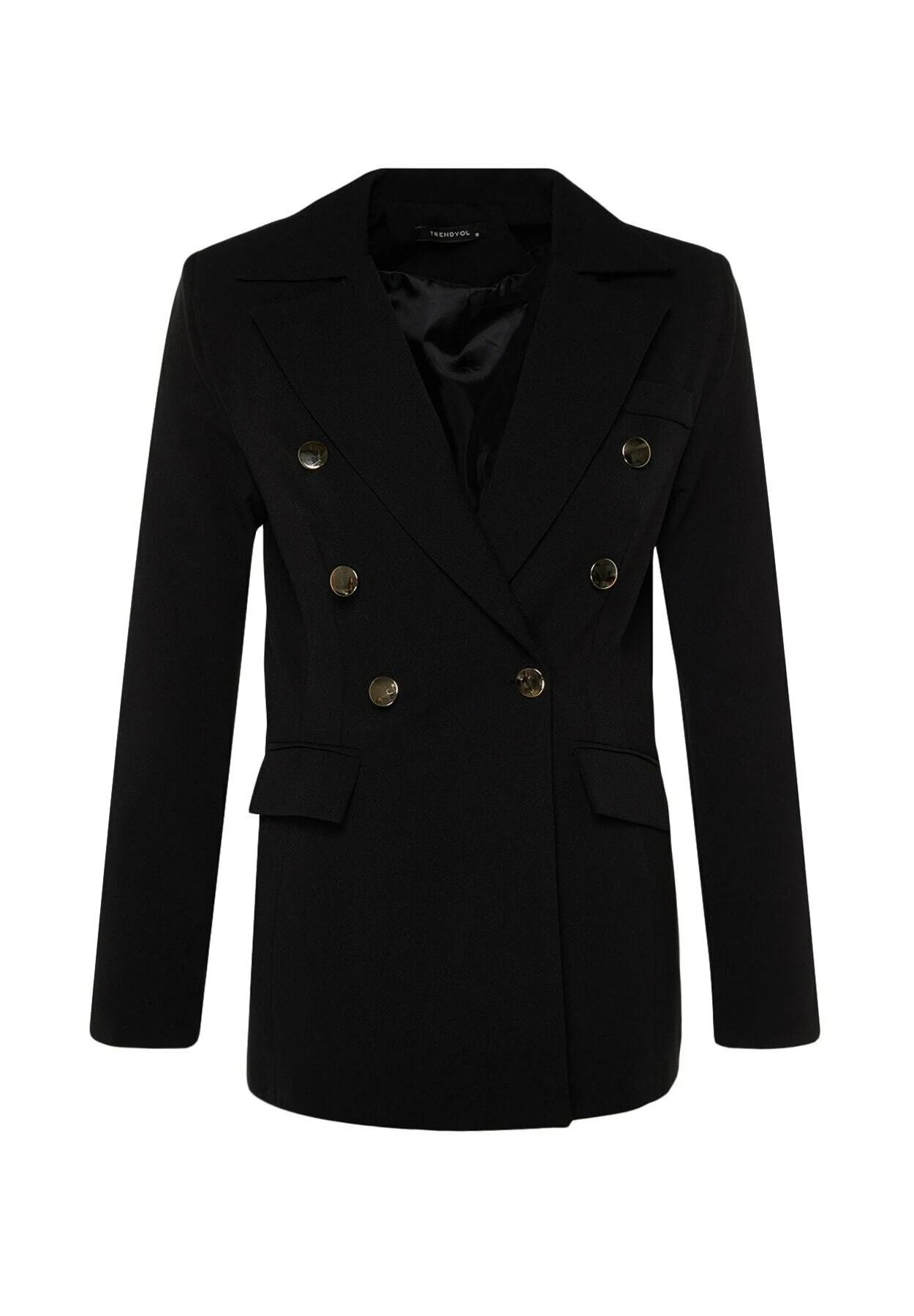 Trendyol Bedrijf - Abrigo Corto - Black - Imagen 7