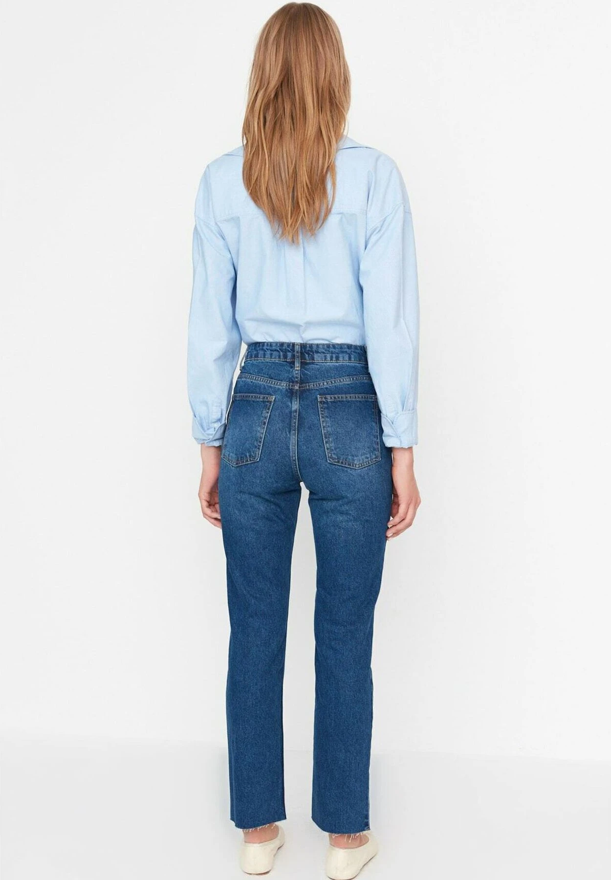 Trendyol Gewoontjes - Vaqueros Slim Fit - Blue - Imagen 3