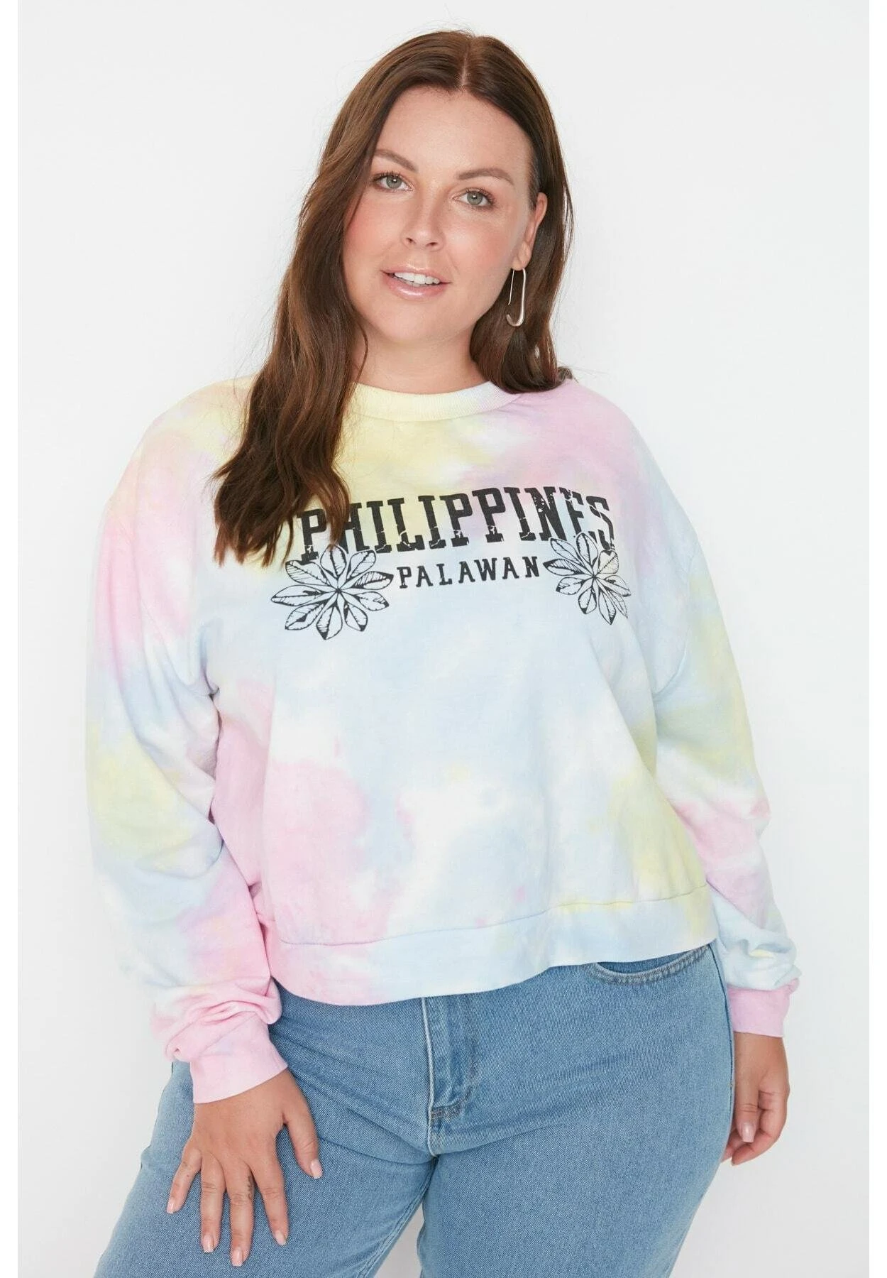 Plus Size- Sudadera - Multi Color